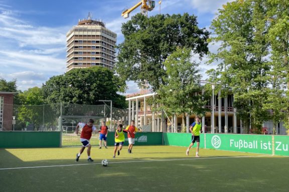 Professionelles Fussballtraining im Fussballcamp von Prokickers, Procamp NRW